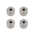 Kentrol 97-06 Jeep OEM Anti-Theft Door Nuts Wrangler TJ - Polished Silver
