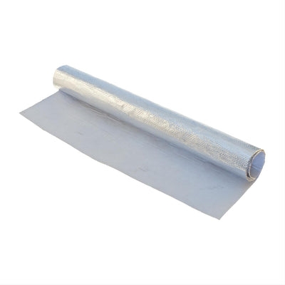 REFLECTIVE HEAT SHIELD CLOTH LIGHT WEIGHT SMOOTH FINISH REFLECTS RADIANT HEAT