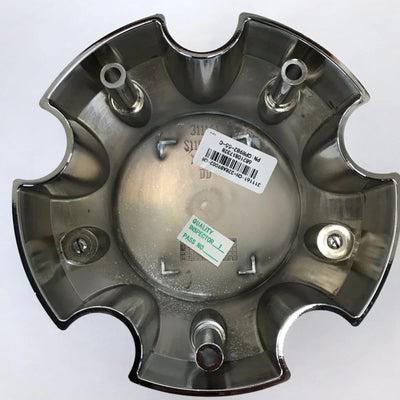 Chrome Bolt on Cap w Chrome Decal (5x5.5 5x150) Includes: 1 Cap 1 Decal 3 Screws 1 Wrench Fits Series # 983 991C 996C
