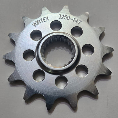 Vortex Racing Steel Front Sprocket 520 13 Tooth- Silver