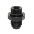 PORT FITTING08AN BLACK