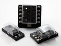 FUSE BLOCK ATC WITH INDICATING LEDS - 4 POSITION - SCREW TER