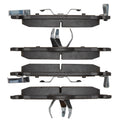 R1 04-15 Nissan Titan Rear Semi Met Brake Pads