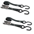8FT X 1IN RATCHET TIEDOWN STAINLESS STEEL RATCHET 500 LBS WLL (1500 LBS. BREA