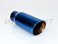 ~(3 lbs. 9X4X4)~ High heat resistant 3 in 8 in dbl. wall angle; i.d. 2 1/4 in BLUE color (DT-24113A)