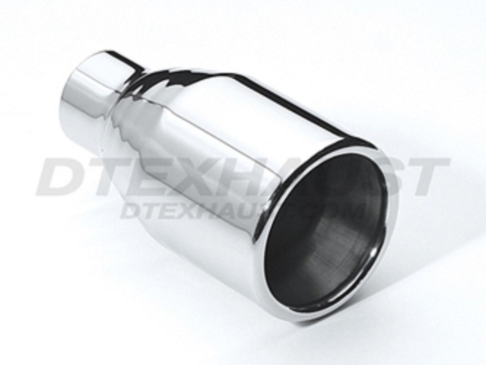 4.50IN DOUBLE WALL SS EXHAUST TIP 2.25IN ID / 4.50IN OD