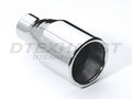 4.50IN DOUBLE WALL SS EXHAUST TIP 2.25IN ID / 4.50IN OD