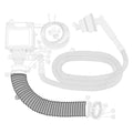 KIT24INX3IN INLET HOSE W/GASKTS