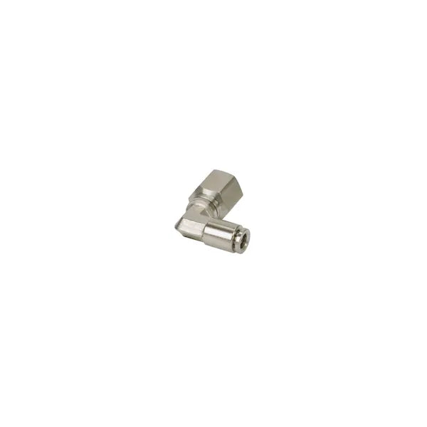 1/8 NPT(F) TO 1/8 AIRLINE 90 DEGREE SWIVEL ELBOW FITTING (4 PCS) DOT APPROVED