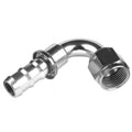 12 120 DEGREE AN/JIC HOSE END PUSH LOCK BLACK