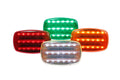 CLEAR LED LIGHT BATTERY POWERED MAGNETIC HEAVY DUTY MAGNETS CLAMSHELL