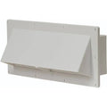 EXTERIOR WALL VENT POLYSTYRENE 13/4IN COLLAR FROST WHITE