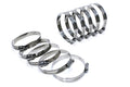HPS Performance Stainless Steel Worm Gear Liner Clamp SAE 80 10pc Pack 4-5/8 - 5-1/2 (117mm-140mm)