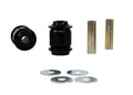 Radius arm - lower bushing 2 Bushings 2 Tubes 4 Washers Grease