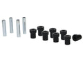 Spring - bushing kit 8 Bushings 4 Tubes Grease Install Guide