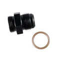 Fragola -8AN x 1 1/16-12 (12) Radius Fitting - Black