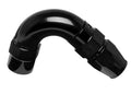 Vibrant -3AN 120 Degree High Flow Hose End Fitting for PTFE Lined Flex Hose - Aluminum