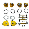 BMR Suspension 05-14 Ford Mustang Control Arm Hardware Kit, Rear Upper Only, Axle Side, Perf
