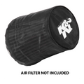 K&N Black Drycharger Rectangle Straight Air Filter Wrap - Black