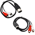 3.5MM MALE TO 3.5MM MALE CABLE 6 FT /2M - 10PK