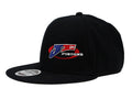 BLK L/XL FLT BIL HAT
