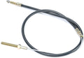 Parking Brake Cable for 48-71 Jeep CJ Models w/ Cane Brake Handle, 44-1/2 Inch Long Crown Automotive