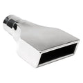 1 PCS CAMARO TIP SS EXHAUST TIP 2.25IN ID / 6.00INX2.00IN OD
