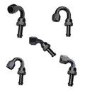 Fragola -6AN 30 Degree EZ Street Hose End Black