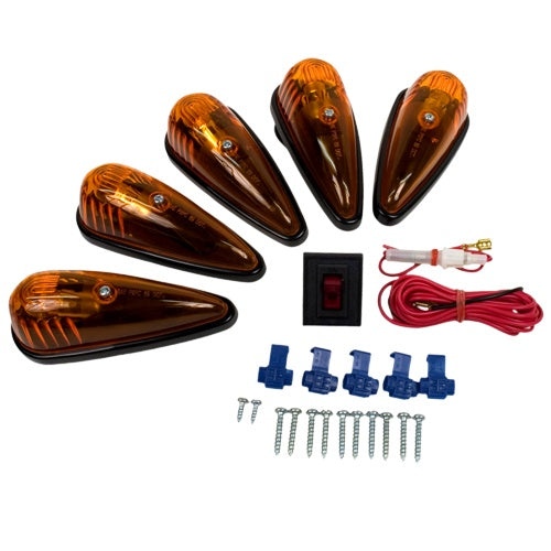 TEAR DROP MRKR LAMP KIT 3PK