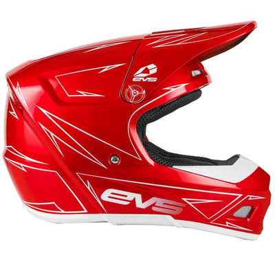 EVS T3 Pinner Helmet Visor - Red