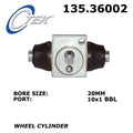 C-TEK STANDARD WHEEL CYLINDER