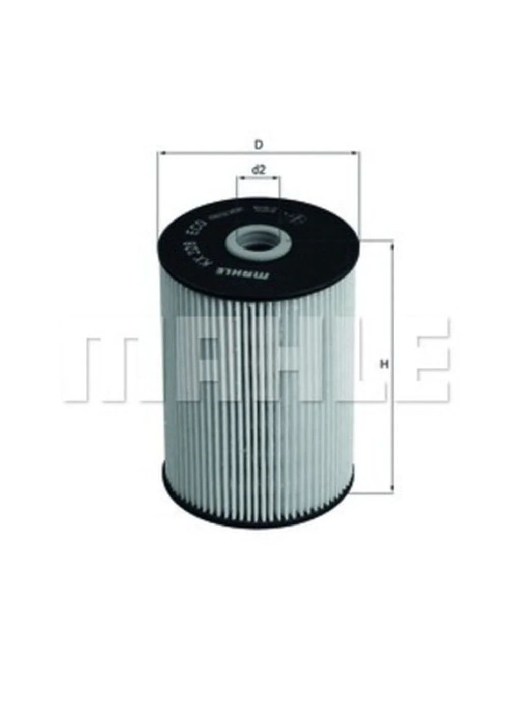 Mahle Fuel Filter Audi A3 1.9 2003-> 2.0L TDI 2006-> VW Golf 1.9L 2.0L T