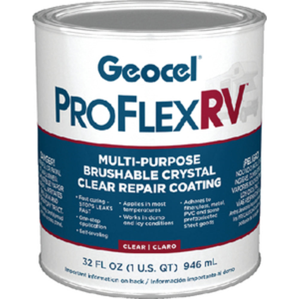 PROFLEX RV INSTANT ROOF REPAIR QUARTS WHITE (32 oz.)
