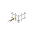 CONCRETE BRACKET AND WEDGE, 1 PER B