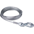 CABLE W/HOOK 7/32 X 25 . .