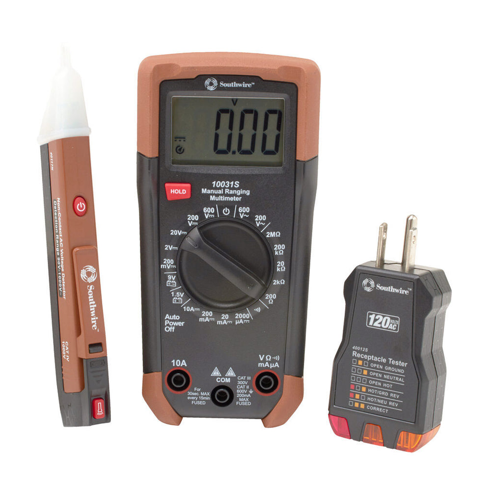10037K 3 PIECE ELECTRICAL TEST KIT