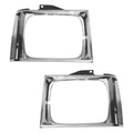 LH HEADLAMP DOOR CHR S10/S15/SONOMA P/U 8290; BLAZER/JIMMY/BRAVADA 8390