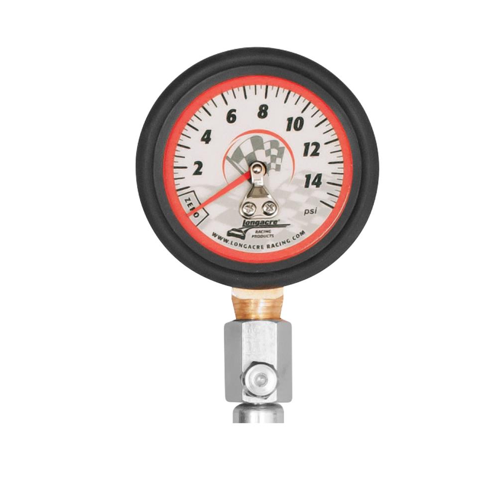 BASIC 2 TIRE GAUGE 015 PSI BY 1/4 LB.