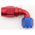 #6 Male Flr Tee to Fem Swivel On Run Fitting