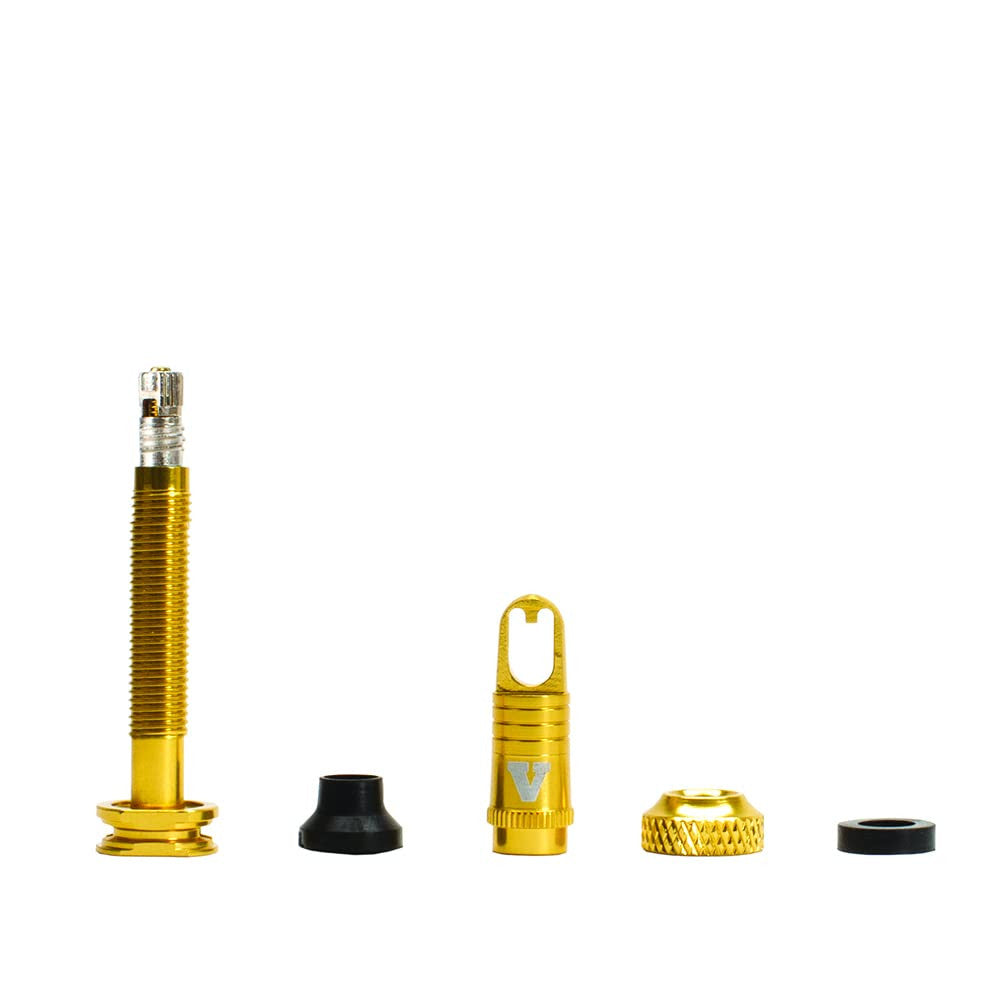 TLC TUBELESS VALVES 50MM GOLD