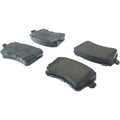 Centric Premium Semi-Metallic Brake Pads w/Shims & Hardware - Rear