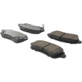 Centric Premium Ceramic Brake Pads Shims and Hardware - Front