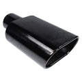 BLACK CHROME LOOK 5.50 IN ROLLED ANGLE