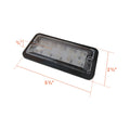 LED 53/4IN X 23/4IN COOL WHITE UTILITY/DOME LAMP BLACK BASE