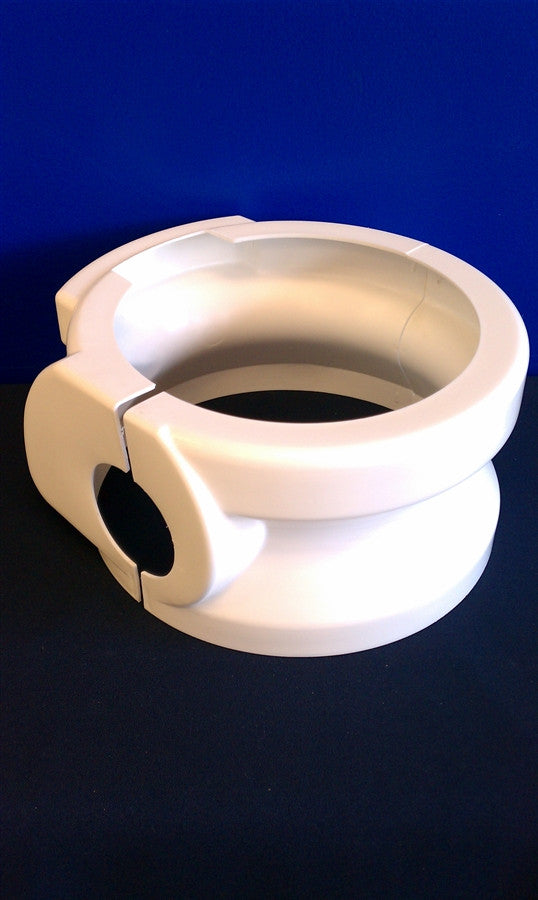 PEDESTAL SHORT BASE COVERWHITE