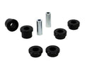 Control arm - lower inner bushing 6 Bushings 2 Tubes Install Guide Grease