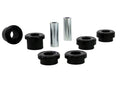 Control arm - lower inner bushing 6 Bushings 2 Tubes Install Guide Grease