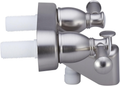 DESIGNER RV TUB & SHOWER DIVERTER FAUCET BRUSHED SATIN NICKEL