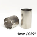 Ticon Industries Male / Female 1.50in Titanium Slip Fit Connector Set