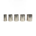 Ticon Industries Male / Female 1.50in Titanium Slip Fit Connector Set